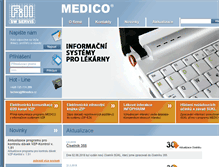 Tablet Screenshot of fillmedico.cz